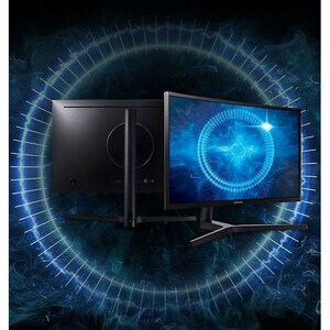 Samsung C27FG73FQL 27" Class Full HD Curved Screen LCD Monitor - 16:9 - Matt Dark Blue Black - 68.6 cm (27") Viewable - Qu