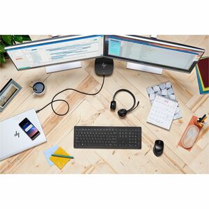 HP USB-C Dock G5 for business - for Notebook - USB Type C - 3 Displays Supported - 4K, QHD, Full HD - 4 x USB Type-A Ports