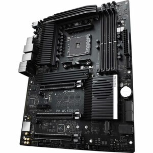Asus Pro WS X570-ACE Workstation Motherboard - AMD X570 Chipset - Socket AM4 - ATX - 128 GB DDR4 SDRAM Maximum RAM - DIMM,