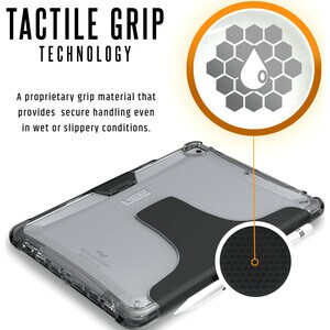 Urban Armor Gear PLYO Estojo de transporte (Página) Apple iPad Air - Gelo - Resistente a quedas