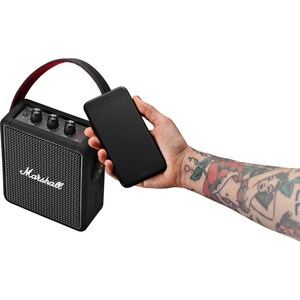Marshall Stockwell II Portátil Bluetooth Sistema de colunas - 25 W RMS - Preto - 60 Hz para 20 kHz - Bateria recarregável