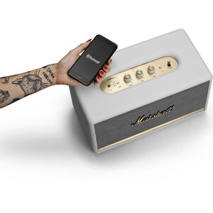 Marshall Stanmore II 2.1 Bluetooth Sistema de colunas - 80 W RMS - Branco - 50 Hz para 20 kHz