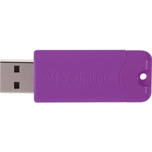 64GB PinStripe USB 3.2 Gen 1 Flash Drive - 5pk - Assorted - 64 GB - 5 Pk - Assorted