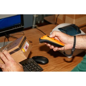 Socket Mobile DuraScan D740 Handheld Barcode Scanner - Wireless Connectivity - Utility Gray - 2 scan/s - 495 mm Scan Dista