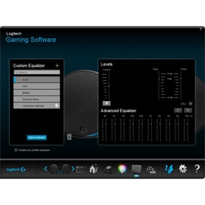 Logitech LIGHTSYNC G560 2.1 Bluetooth Lautsprechersystem - 120 W RMS - 40 Hz bis 18 kHz Frequenzgang - DTS:X, 3D Sound - USB