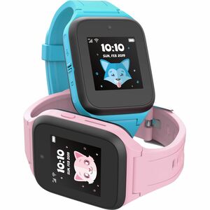 TCL MOVETIME MT40X Smartwatch - 45 mm Case Height - Kinder - Blau Body Color - Gummi Band Material - Wireless LAN - 4G - U