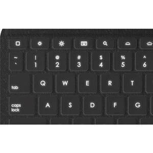 Logitech Combo Touch Keyboard/Cover Case for 25.9 cm (10.2") Apple, Logitech iPad (7th Generation) Tablet - Graphite - Scu