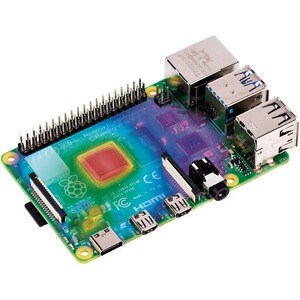 Raspberry Pi Single Board Computer für LCD-Display, Monitor - Module - Rot, Weiß - Cortex A72 - BCM2711 - Quad-Core - 1,50