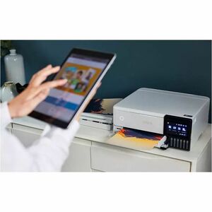 Epson L8160 Wireless EcoTank Inkjet Multifunction Printer - Colour - Copier/Printer/Scanner - 32 ppm Mono/32 ppm Color Pri