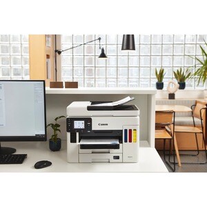 Stampante multifunzione a getto di inchiostro Canon MAXIFY GX7050 Wireless - Colore - Multicolore - Fotocopiatrice/Fax/Sta