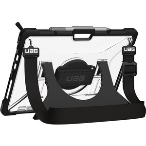 Urban Armor Gear Plasma Carrying Case for 13" Microsoft Surface Pro 8 Tablet, Stylus - Ice - Impact Resistant Corner, Drop