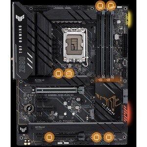 TUF GAMING Z690-PLUS D4 Gaming Desktop Motherboard - Intel Z690 Chipset - Socket LGA-1700 - Intel Optane Memory Ready - AT