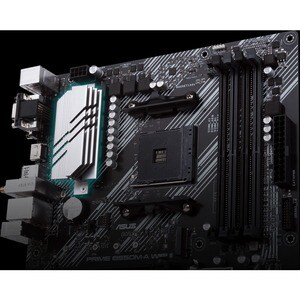 Asus Prime B550M-A WIFI II Desktop Motherboard - AMD B550 Chipset - Socket AM4 - Micro ATX - Ryzen 3, Ryzen 5, Ryzen 7, Ry