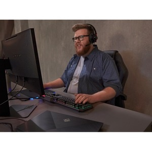 HP 鼠标垫 - 3.8 毫米 x 899.9 毫米 x 399.8 毫米 尺寸 - 黑 - 橡胶 - 防滑