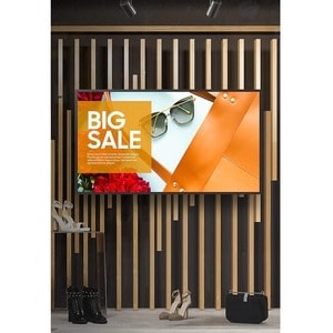 Samsung QM55B 1397 mm LCD Digital Signage Display - Cortex A72 1.70 GHz - 3840 x 2160 - LED - 500 cd/m² - 2160p - USB - HD