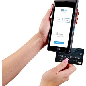 Terminal portable Elo M60 Durci - LTE - LED Source de lumière - 660 - 15,2 cm (6") - LCD - 1440 x 720 - Écran tactile - 3 