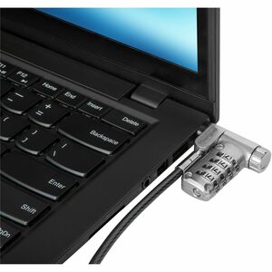 Targus DEFCON ASP96RGL Cable Lock For Monitor, Notebook, Docking Station, IP Phone - 1.98 m Cable - Resettable - 4-digit -