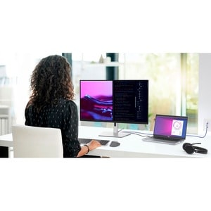 DELL P2423DE MONITOR 24IN WITH USB-C HUB