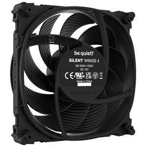 be quiet! Silent Wings 4 Cooling Fan - Radiator, Case - 120 mm Maximum Fan Diameter - 1 x Fan(s) - 130.31m³/h Maximum Airf