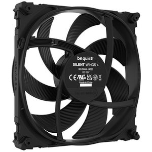 be quiet! Silent Wings 4 Cooling Fan - Radiator, Case - 140 mm Maximum Fan Diameter - 1 x Fan(s) - 133.20m³/h Maximum Airf