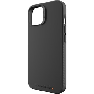 gear4 Rio Hülle für Apple iPhone 14 Smartphone - Strukturierte Griffflächen - Schwarz - Softtouch, Texturiert - Sturzsiche