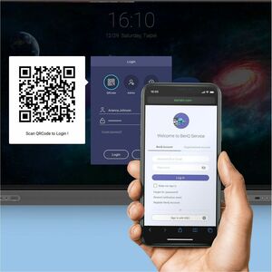 BenQ Board Pro RP8603 218,4 cm (86 Zoll) 4K UHD LCD Collaboration Display - Cortex A73 + A53 - 8 GB - Infrarot (IrDA) - To