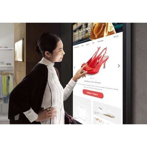 Samsung QM55B-T 55" LCD Digital Signage Display - 24 Hours/7 Days Operation - Vertical Alignment (VA) - Touchscreen - ARM 