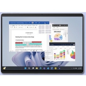 Microsoft Surface Pro 9 Tablet - 13" - Core i7 12th Gen i7-1265U Deca-core (10 Core) - 16 GB RAM - 256 GB SSD - Windows 11