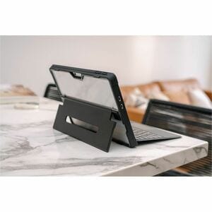 STM Goods Dux Shell Rugged Case for Microsoft Surface Pro 9, Surface Pro 10, Surface Pro 11 Tablet - Black - Drop Resistan