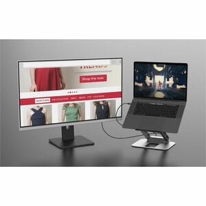 j5create Estação de ancoragem para Notebook, PC Tablet - 100 W Fonte de alimentação - 4K - 3840 x 2160 - 2 x Portas USB ti