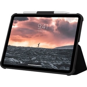 Urban Armor Gear PLYO Carrying Case (Folio) for 27.7 cm (10.9") Apple iPad (2022) Tablet - Ice, Black - Drop Resistant, Im