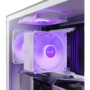 NZXT H5 Flow Computer Case - ATX Motherboard Supported - Mid-tower - Galvanized Cold Rolled Steel (SGCC), Tempered Glass -