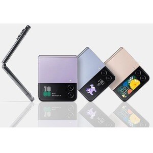 Samsung Galaxy Z Flip4 SM-F721B 128 GB Smartphone - 17 cm (6.7") Flexible Folding Screen Dynamic AMOLED Full HD Plus 2640 
