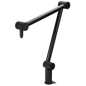 Bras support d'écran CHERRY pour Microphone - Noir - Réglable en hauteur - 1,50 kg Max - Aluminium