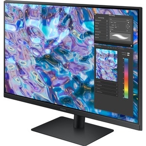 Samsung S27B610EQU 27" Class WQHD LCD Monitor - 16:9 - Black - 68.6 cm (27") Viewable - In-plane Switching (IPS) Technolog