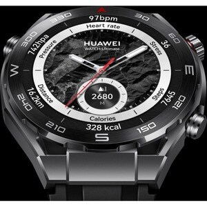 Huawei WATCH Ultimate Smartwatch - 48,50 mm Case Height - 48,50 mm Case Width - Schwarz Case Color - Schwarz Band Color - 