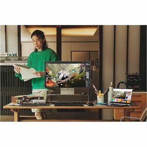 Samsung ViewFinity S9 S27C902PAU 27" Class Webcam 5K LCD Monitor - 16:9 - Silver - 68.6 cm (27") Viewable - In-plane Switc
