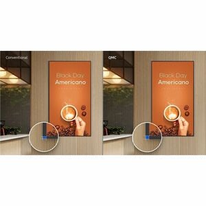 Samsung QM43C 1079.50 mm LCD Digital Signage Display - 24 Hours/7 Days Operation - Energy Star - In-plane Switching (IPS) 