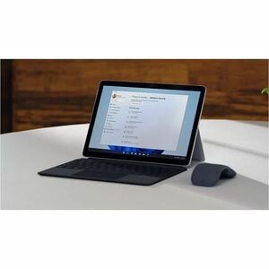 Microsoft Surface Go 4 Tablet - 10.5" - 8 GB - 256 GB Storage - Windows 11 Pro - Platinum - Quad-core (4 Core) N200 - micr