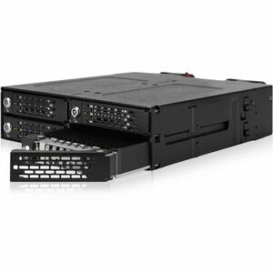 Icy Dock ToughArmor MB720MK-B V3 Drive Enclosure for 5.25" M.2, PCI Express NVMe 4.0 x4 - SFF-8612 OCuLink Host Interface 