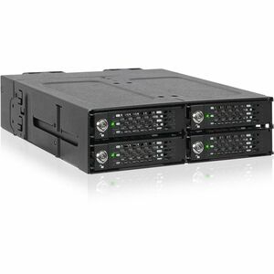 Icy Dock ToughArmor MB873MP-B V2 Drive Enclosure for 5.25" M.2, PCI Express NVMe 4.0 - SFF-8612 OCuLink Host Interface Int