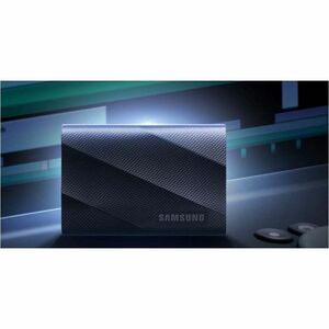 Samsung T9 2 TB Portable Solid State Drive - External - Black - Desktop PC, Notebook, Tablet, Gaming Console, Smart TV, Ca