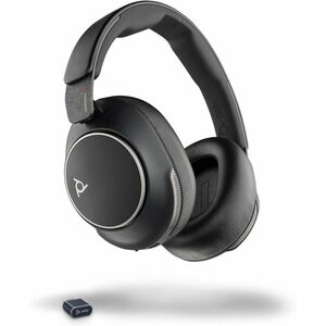 Poly Voyager Surround 80 UC Kabel/Kabellos Über das Ohr, Kopfbügel, Auf den Ohren Stereo Headset - Schwarz - Microsoft-Tea