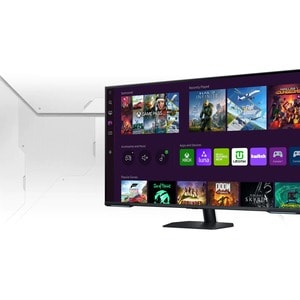 Samsung Odyssey Neo G7 S43CG700NU 43 Zoll Class 4K UHD Smart-Gaming-LCD-Monitor - 16:9 Format - Schwarz, Weiß - 109,2 cm (