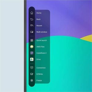 BenQ Board Pro RP8604 2184,40 mm 4K UHD LCD Collaboration Display - ARM - 8 GB - Touchscreen - 16:9 Seitenverhältnis - 384