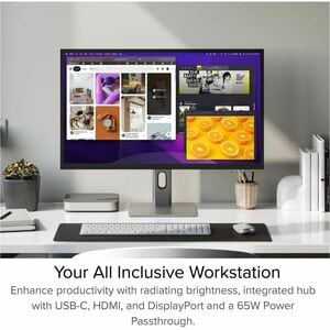 32"-inch 4K Ultra HD USB-C Hub monitor with Power Delivery