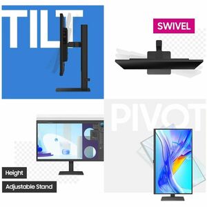 Moniteur LCD Samsung ViewFinity S32D800UAU 32" Classe 4K UHD - 16:9 - 81,3 cm (32") Viewable - Résolution 3840 x 2160 - 5 