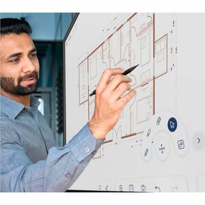 Optoma N3981K Collaboration Display - LCD - ARM Cortex A55 - 4 GB - 3840 x 2160 - Direct LED - 500 cd/m² - 1,200:1, 3,000: