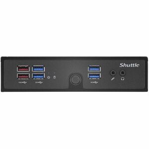 Shuttle XPC slim DS50U5 Barebone-System - Slim PC - 1 x Prozessor-Support - 1 x Intel Core i5 13. Gen. i5-1335U 1,30 GHz D