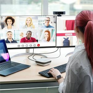 j5create Dock Pro JCDS337 USB Type C Docking Station for Notebook, Flash Drive - Charging Capability - Dark Grey - Desktop